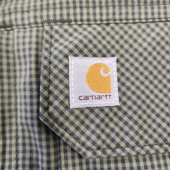 Carhartt Men's Green Force Relax-Fit Lightweight Short Sleeve, sz MD - Picture 2 of 14